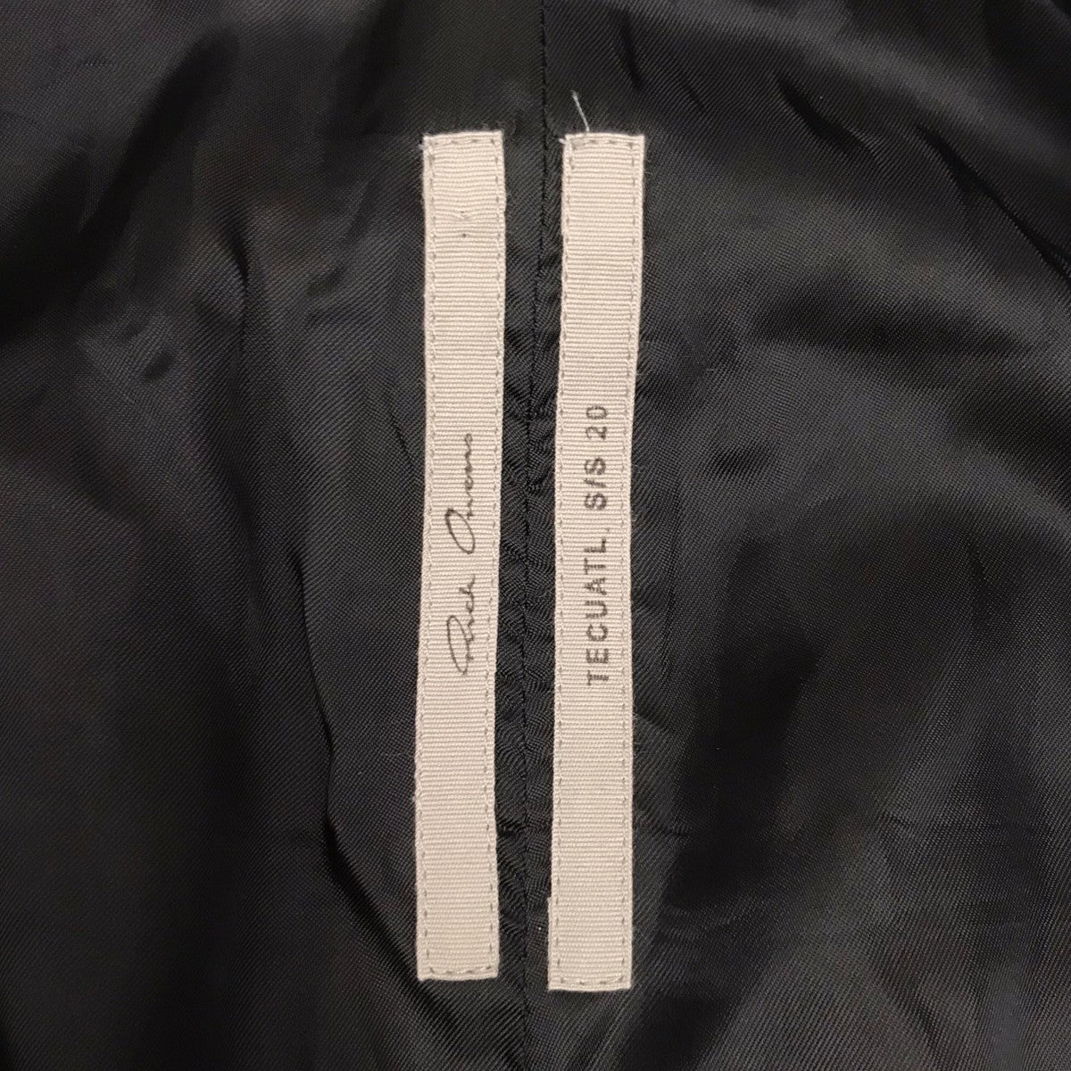 RICK OWENS Bauhaus Coat ロングコート 古着・中古-7枚目のアイテム画像