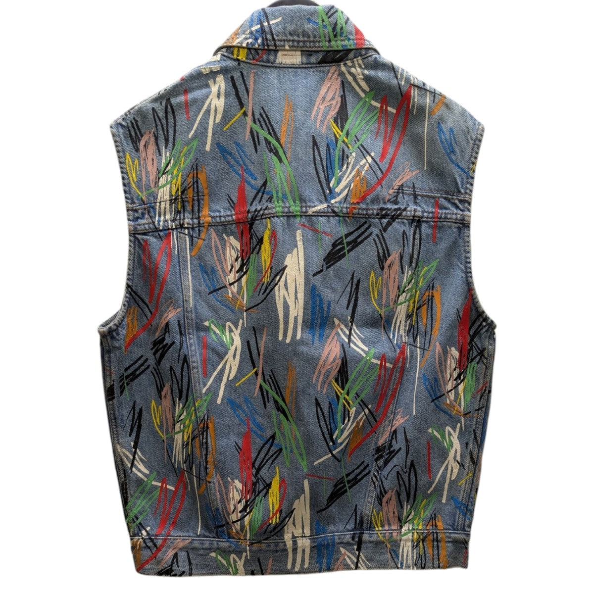 Dior Homme デニムベスト 古着・中古-3枚目のアイテム画像