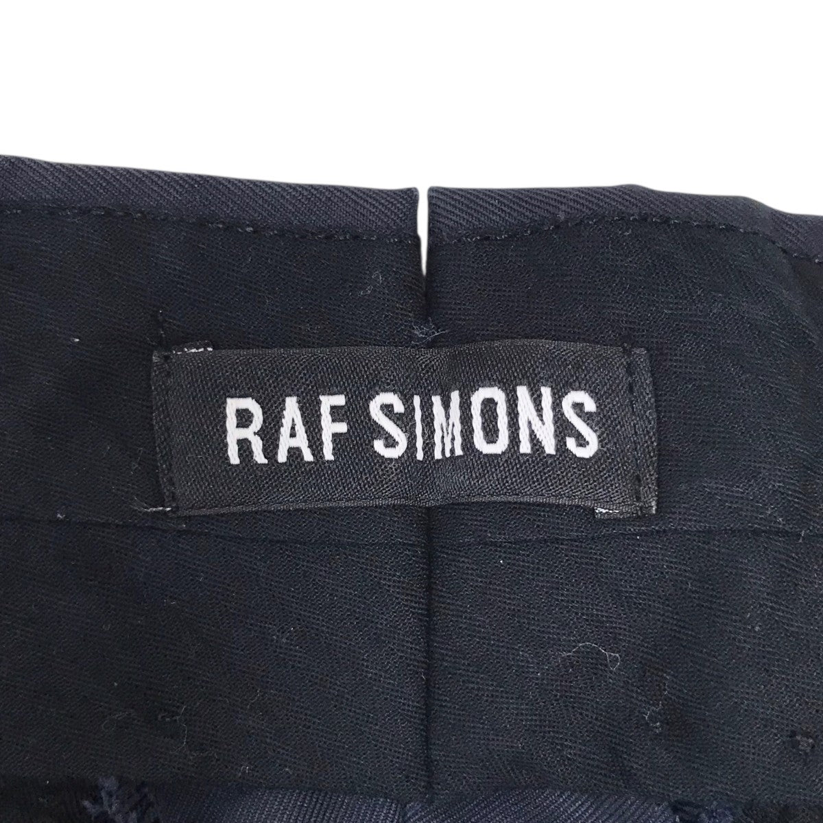 RAF SIMONS(ラフシモンズ) ストレートパンツ 131-1-310 ブラック