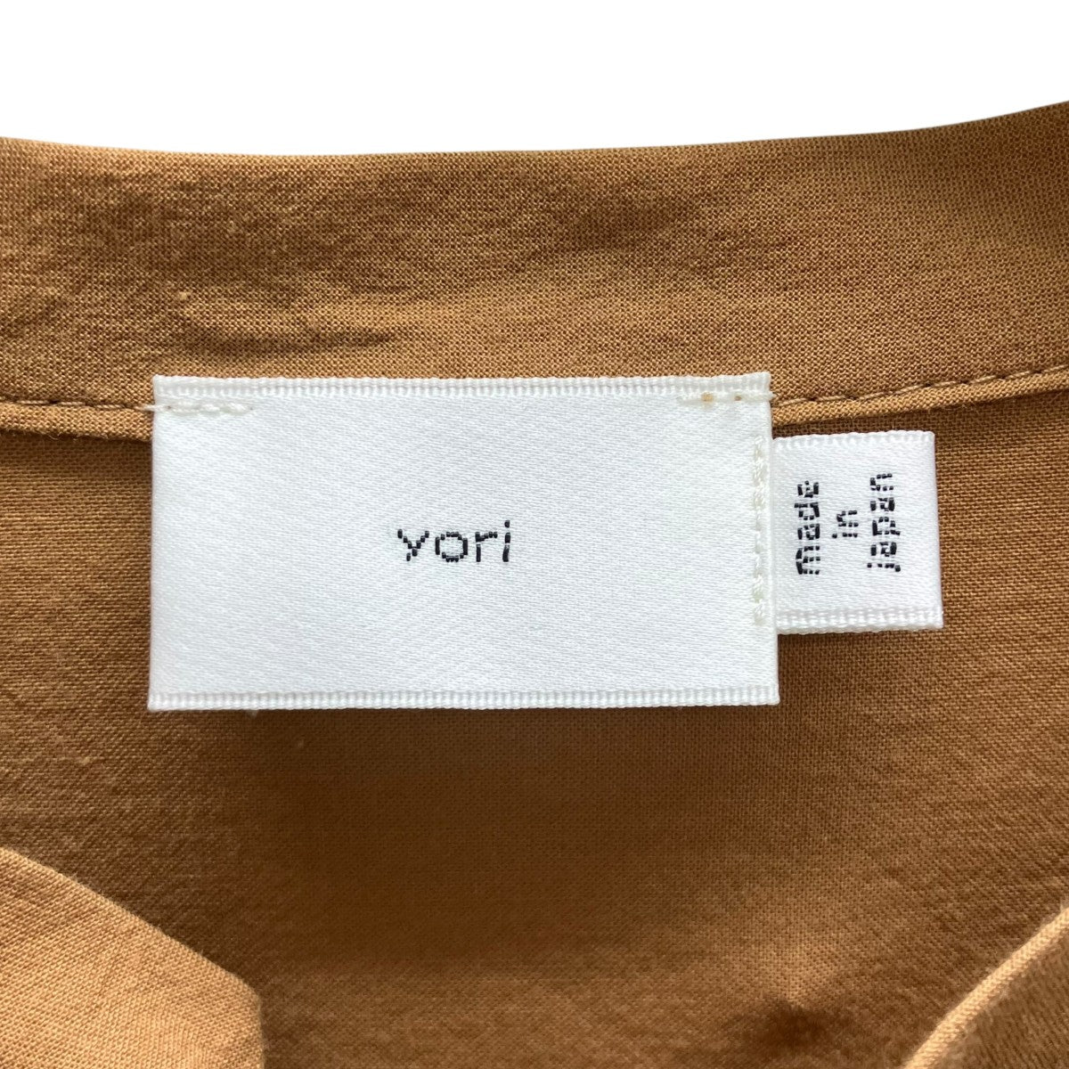 yori ボウタイ シャツワンピース 古着・中古-5枚目のアイテム画像