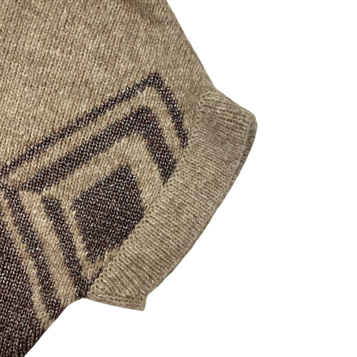 アルパカ混クロップドニットF108-7206ALW