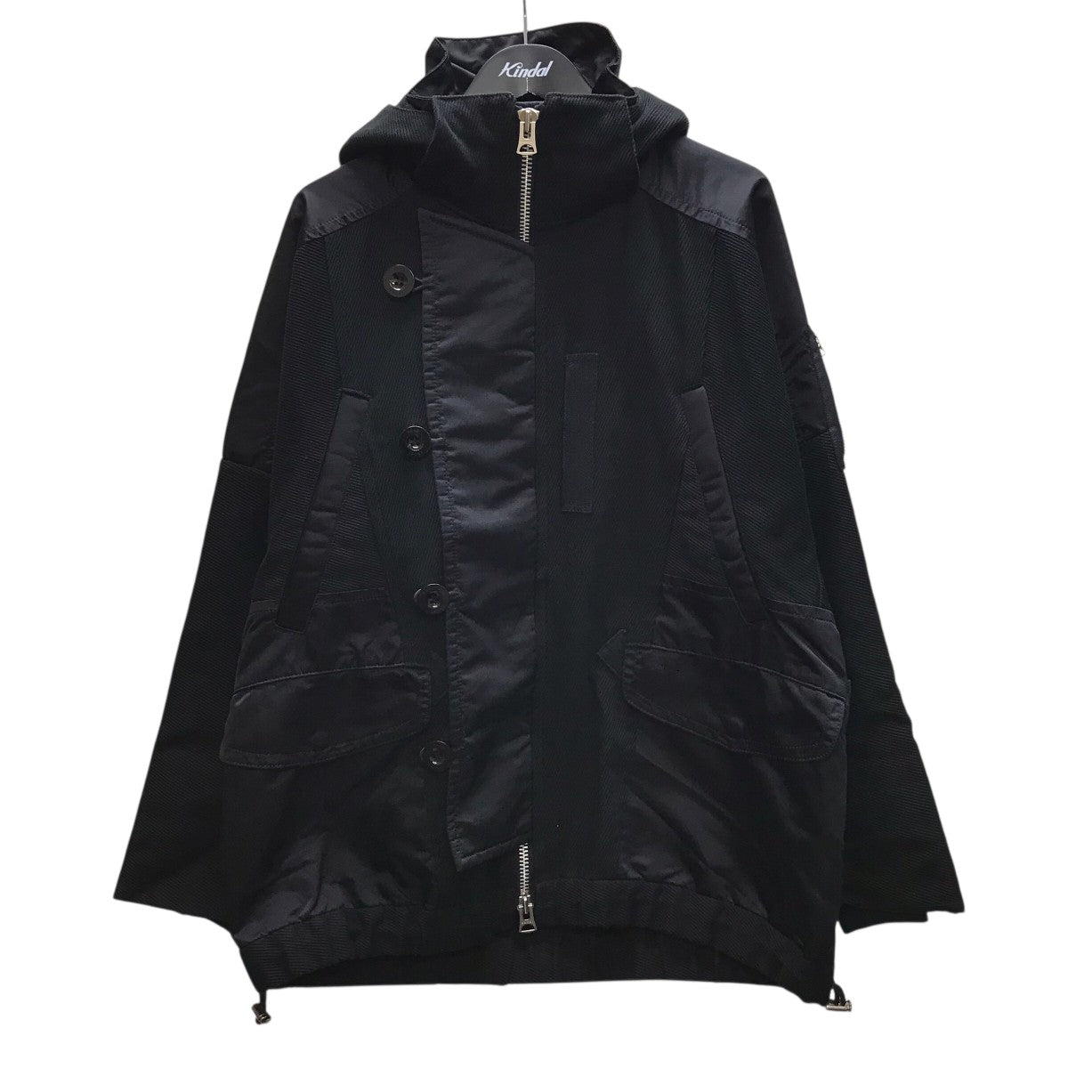 sacai(サカイ) 20AW 再構築ミリタリージャケット 20-02434M ブラック