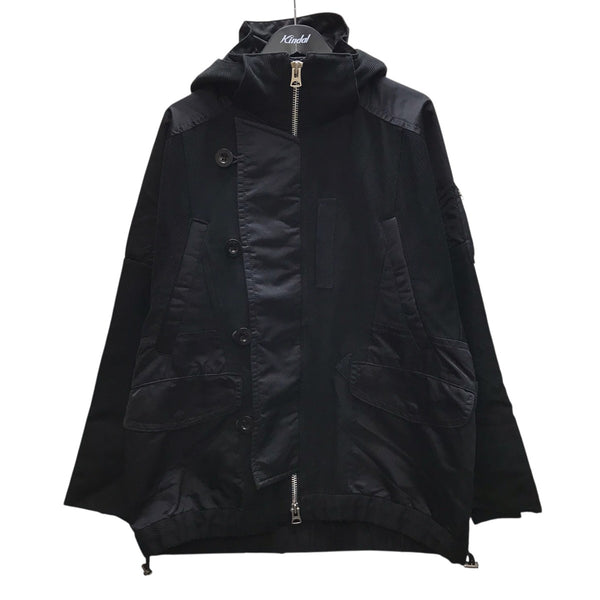 sacai(サカイ) 20AW 再構築ミリタリージャケット 20-02434M ブラック