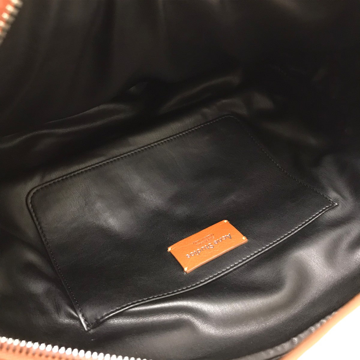 ACNE STUDIOS Cameroショルダーバッグ， コニャックブラウン 古着・中古-9枚目のアイテム画像