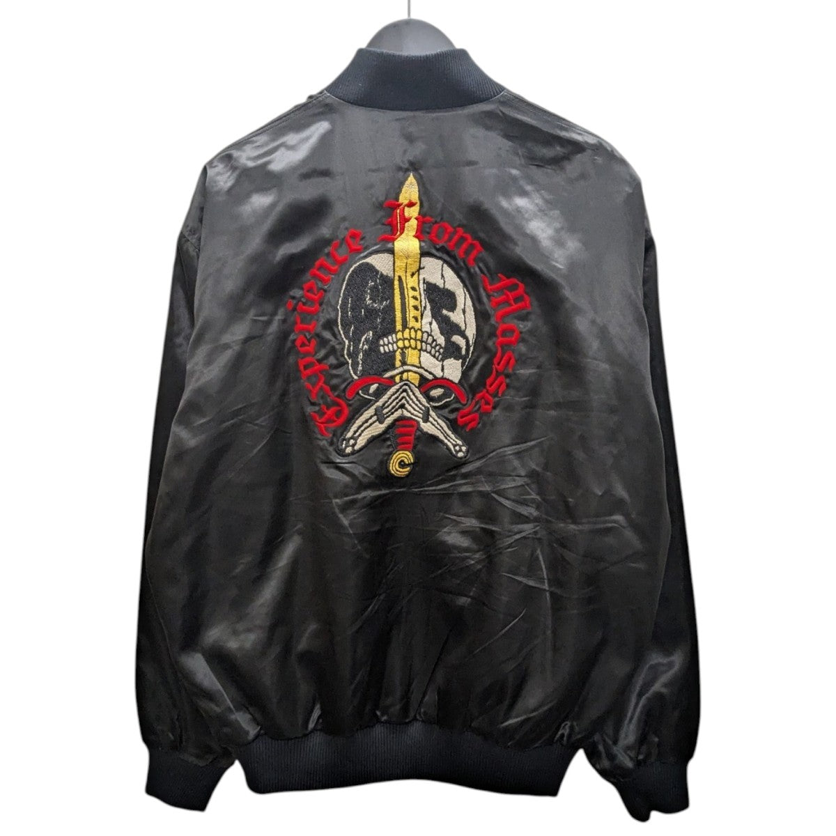 MASSES(マシス) 25SSSATIN JKT コーチジャケット ブラック サイズ L