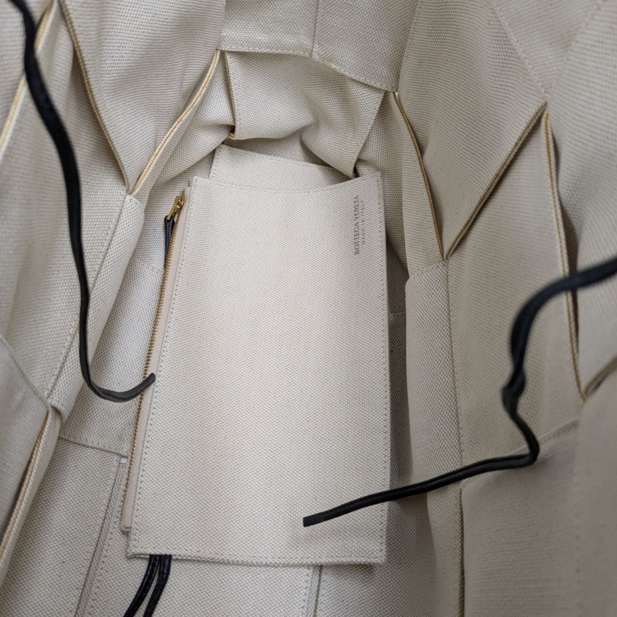 BOTTEGA VENETA キャンバストートバッグ 古着・中古-6枚目のアイテム画像