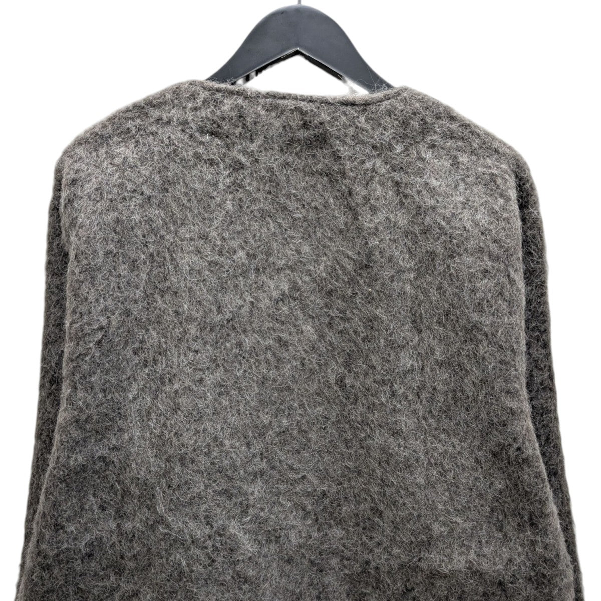 OUR LEGACY グレー モヘアカーディガン OUR LEGACY ボタンカーディガンモヘアグレー
