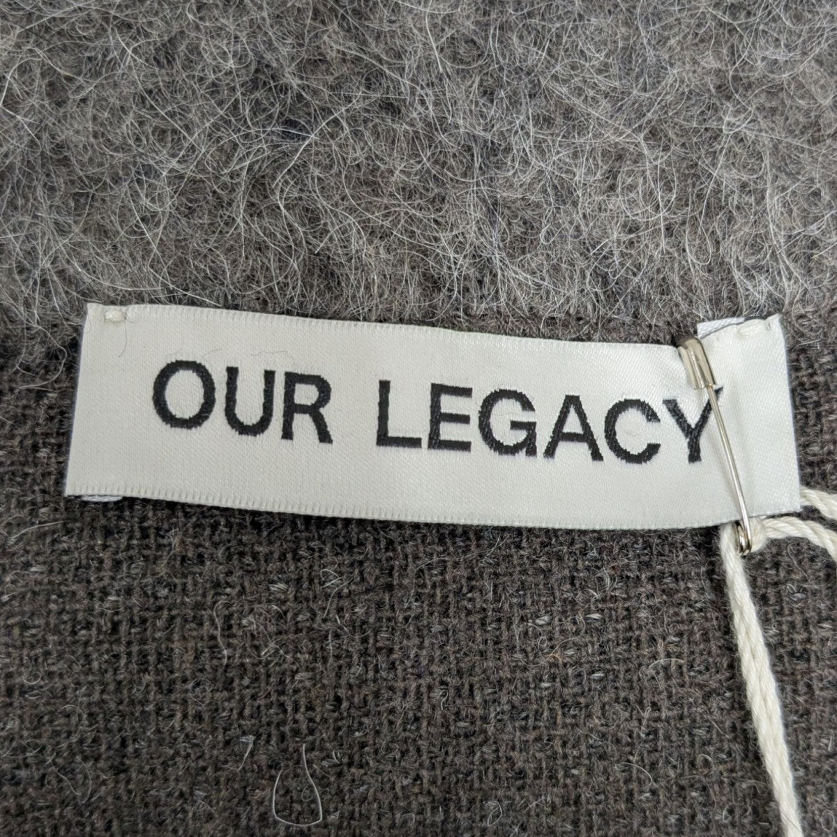 OUR LEGACY(アワーレガシー) Mole Grey Mohairモヘアカーディガン