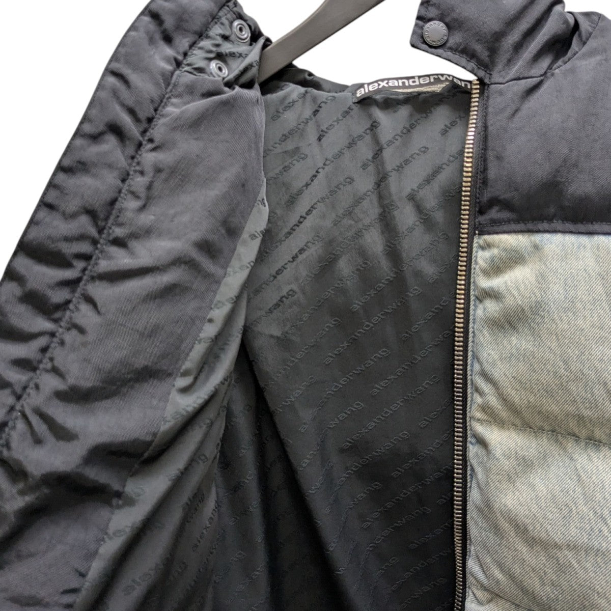 ALEXANDER WANG(アレキサンダーワン) デニムダウンジャケット QC