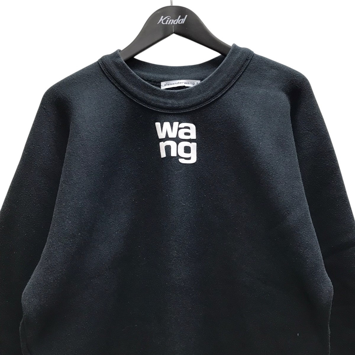 ALEXANDER WANG(アレキサンダーワン) ロゴスウェット ブラック サイズ