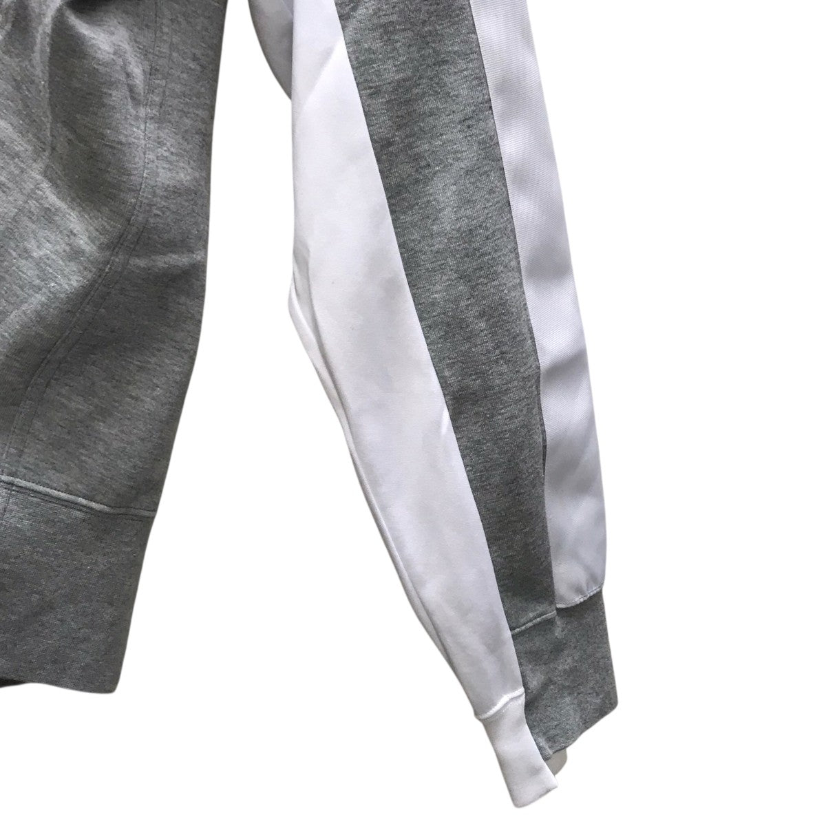 NIKE×sacai Double Zip Hoodie Dark Grey Heather Whiteジップフーディ