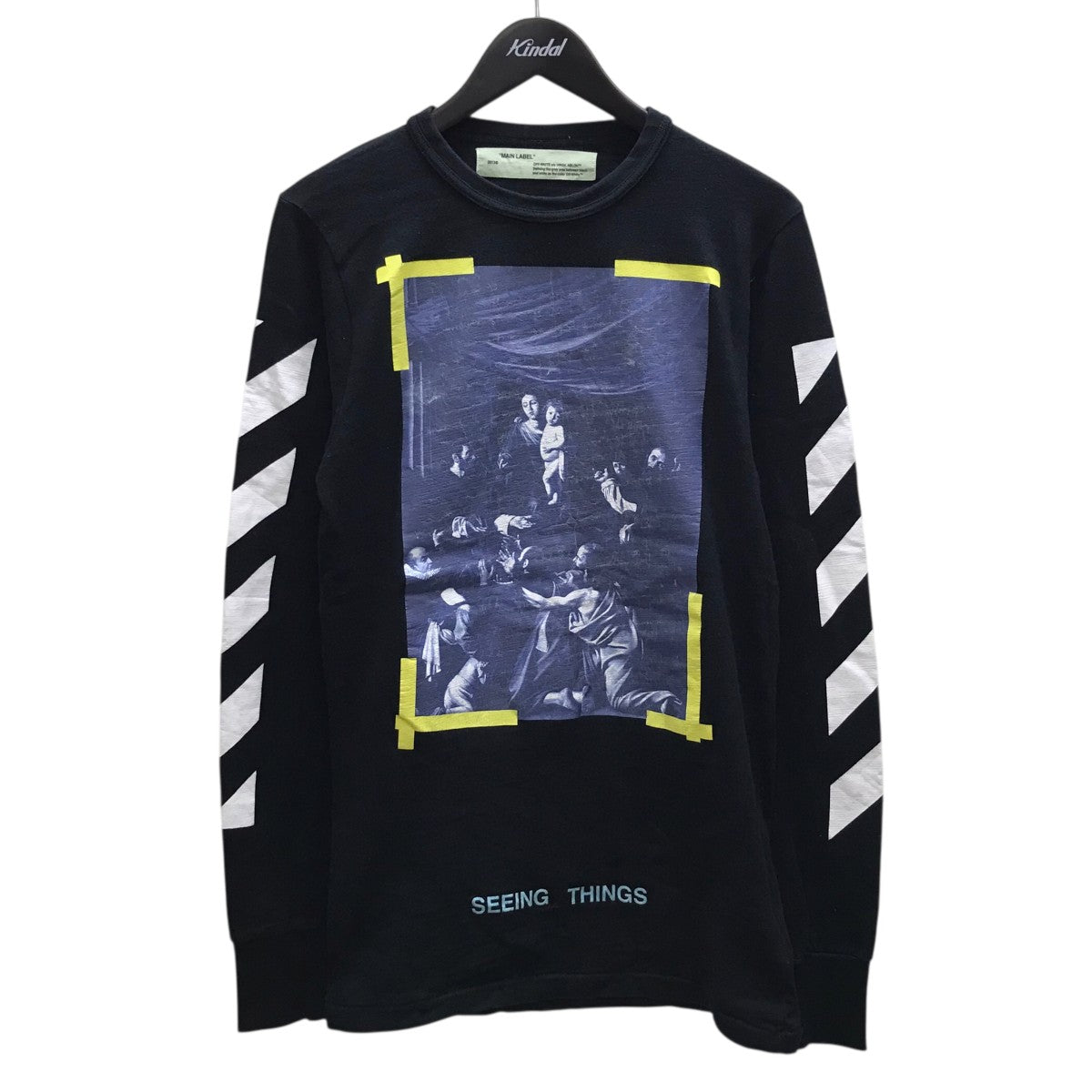 OFFWHITE プリントロングTシャツ 古着・中古-1枚目のアイテム画像