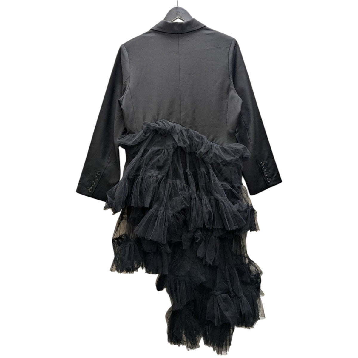 VIVIANO(ヴィヴィアーノ) チュールジャケット ブラック サイズ サイズ