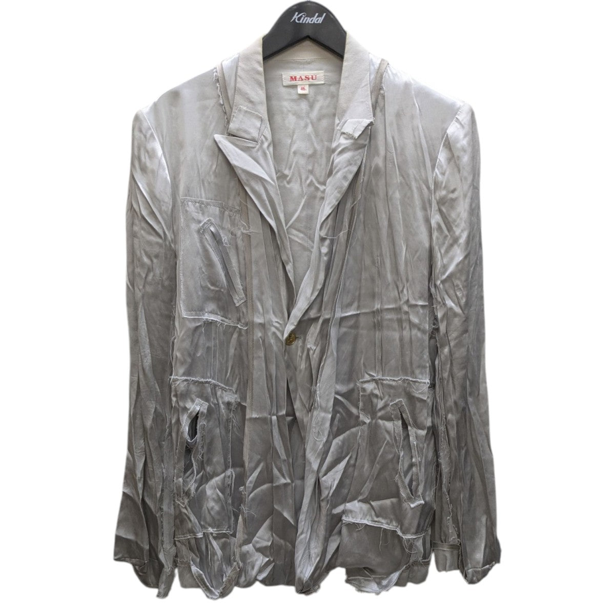 MASU INSIDE OUT JACKET mmss-JK0323 サイズ46 MASU(エムエーエスユー) INSIDE OUT JACKET インサイドアウト