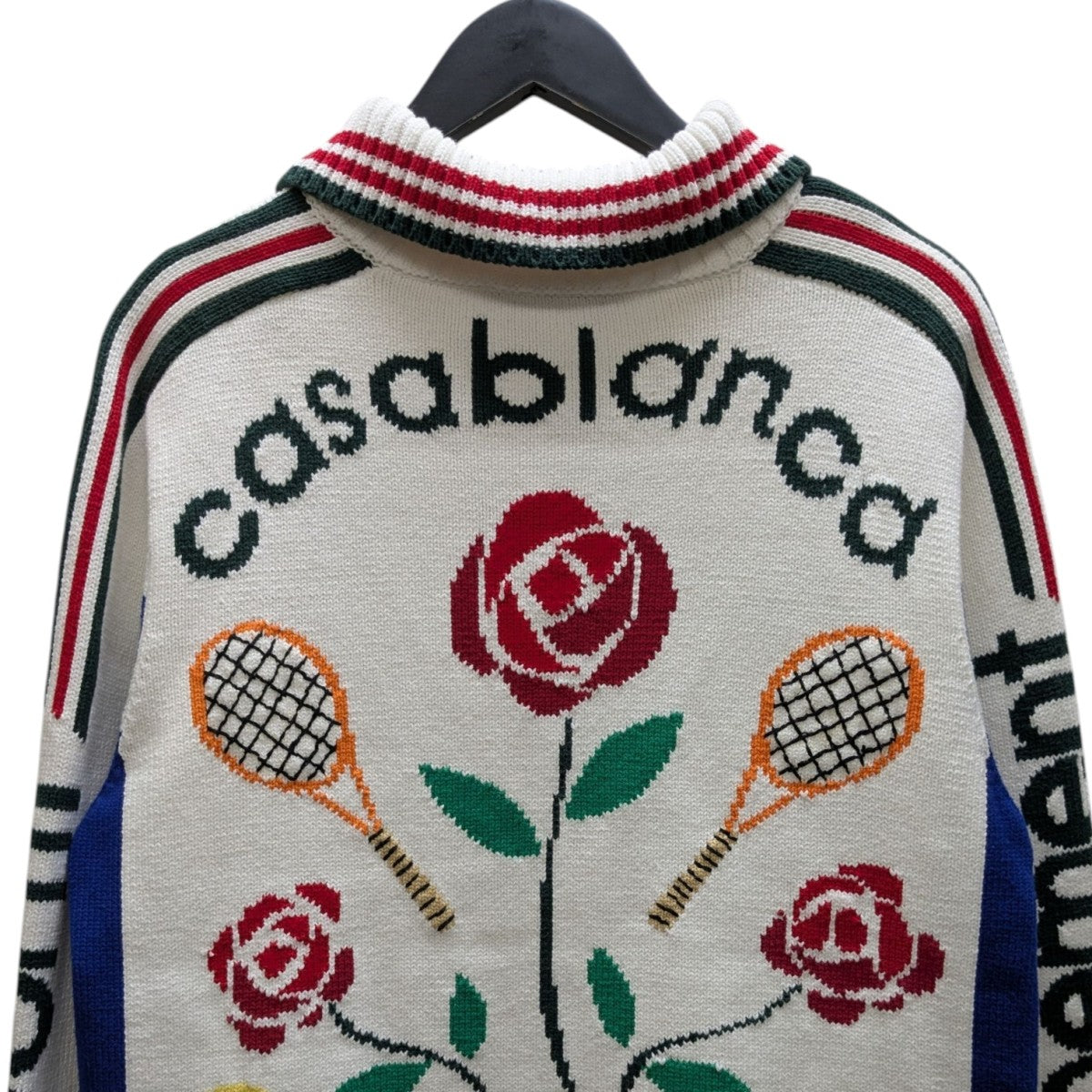 CASABLANCA(カサブランカ) 【Casa Laurel Intarsia Knit Jacket