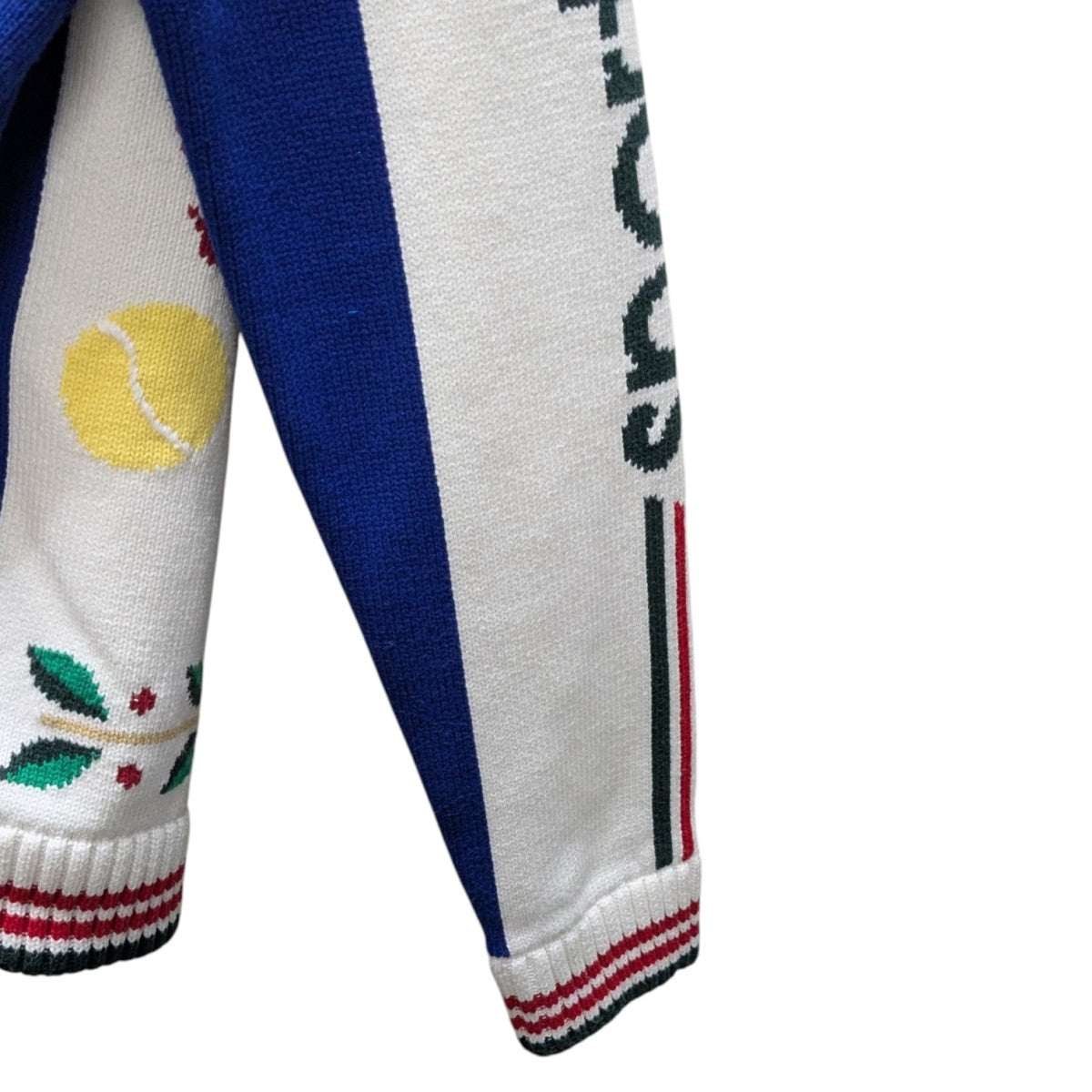 CASABLANCA(カサブランカ) 【Casa Laurel Intarsia Knit Jacket