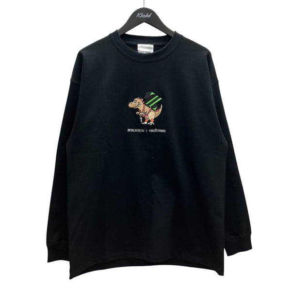 VAULTROOM×KEYREX ZETA L S TEEロングスリーブTシャツ ブラック サイズ
