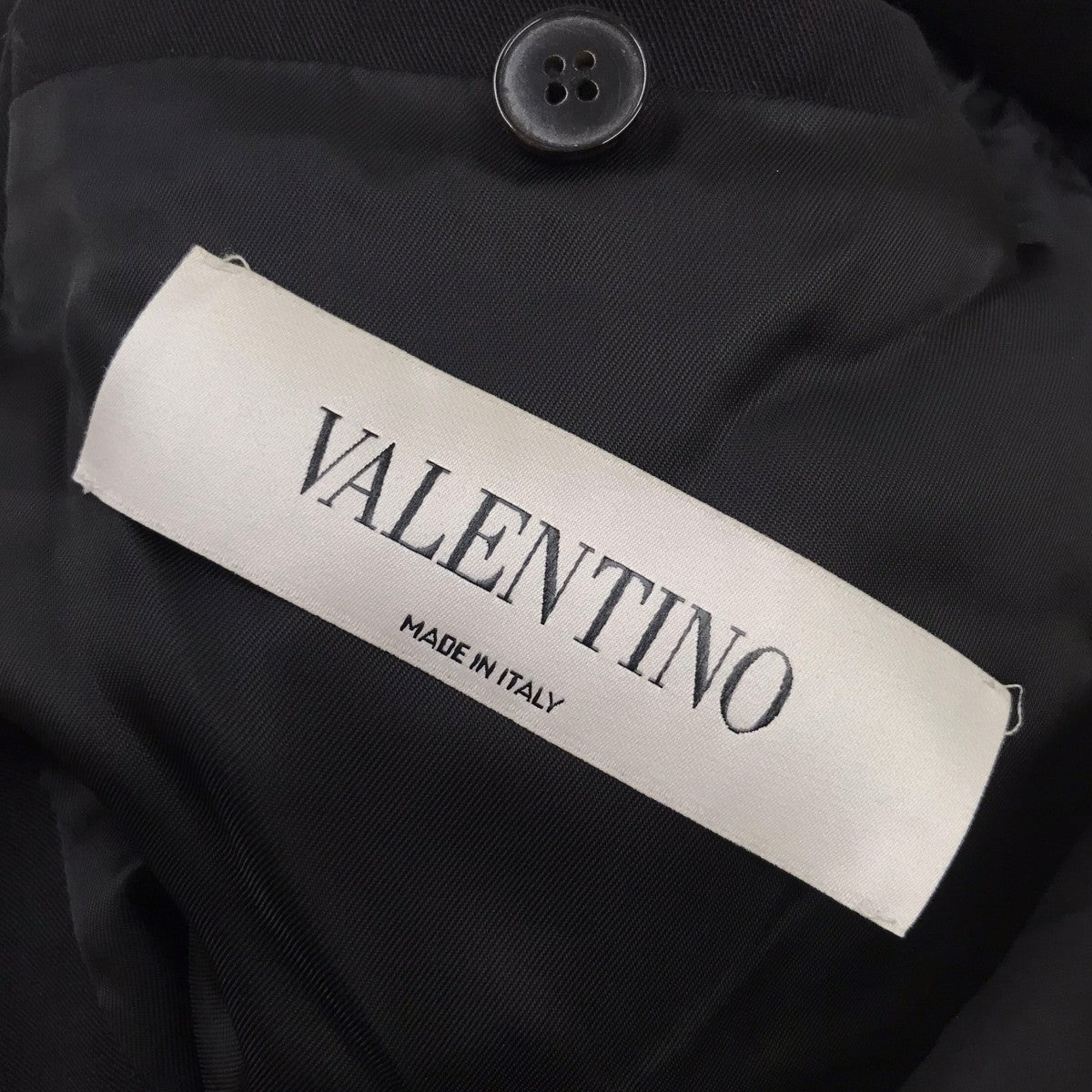 未使用★VALENTINO最高級ライン★ヴァージンウール★ブルゾン★ジャケット VALENTINO(ヴァレンチノ) ウールジップブルゾン RV0CID35VUM ブラック