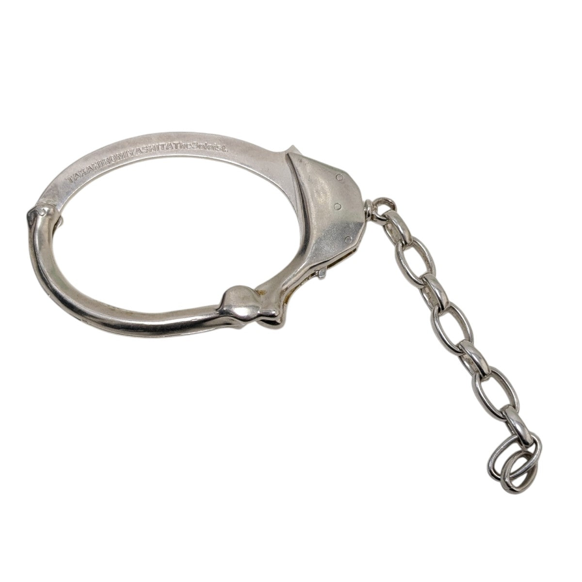 TAKAHIROMIYASHITA TheSoloIst． 【bone shaped handcuffs bracelet】bone バングル 古着・中古-2枚目のアイテム画像