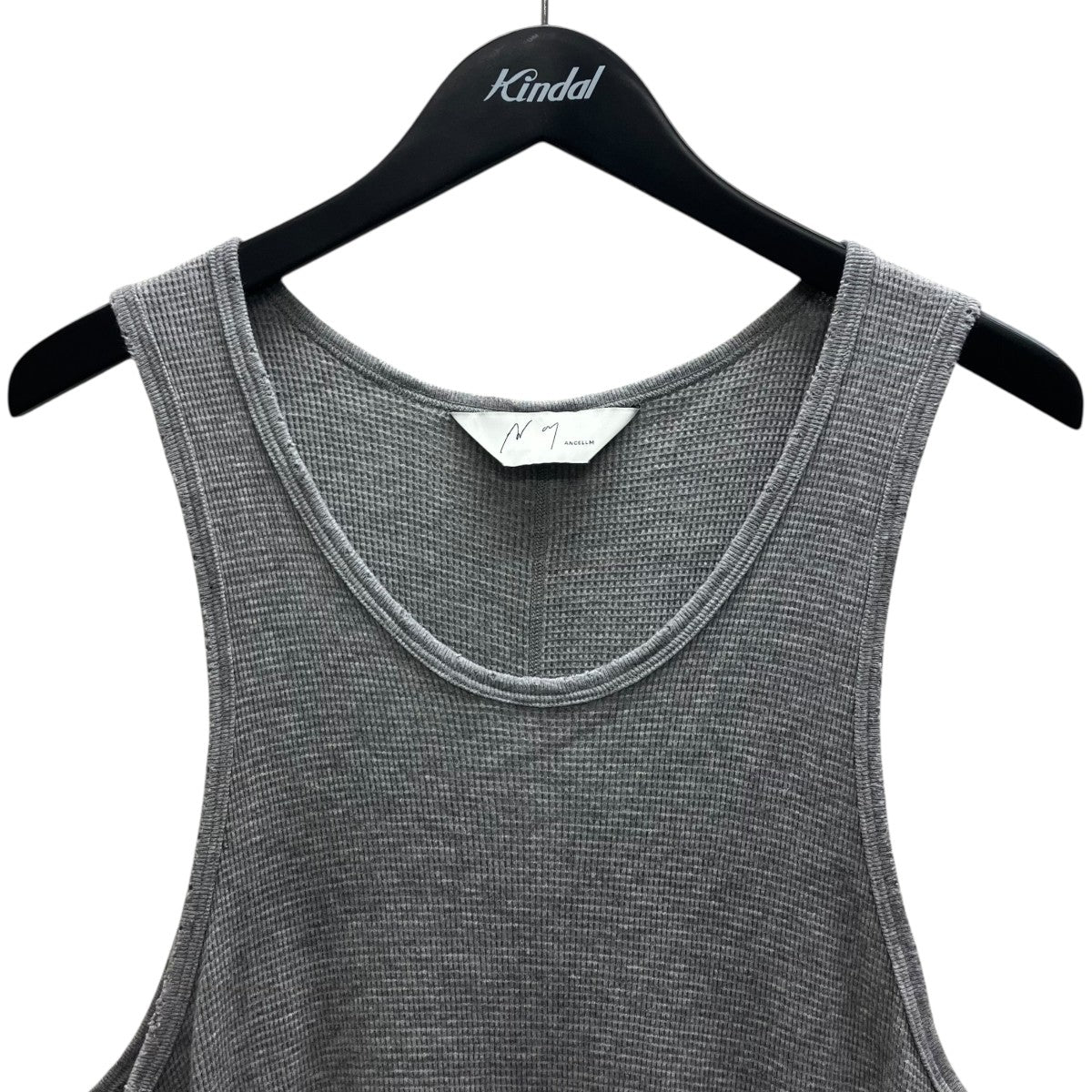 DAMAGE WAFFLE TANK TOP(WHITE) ダメージ加工タンクトップ