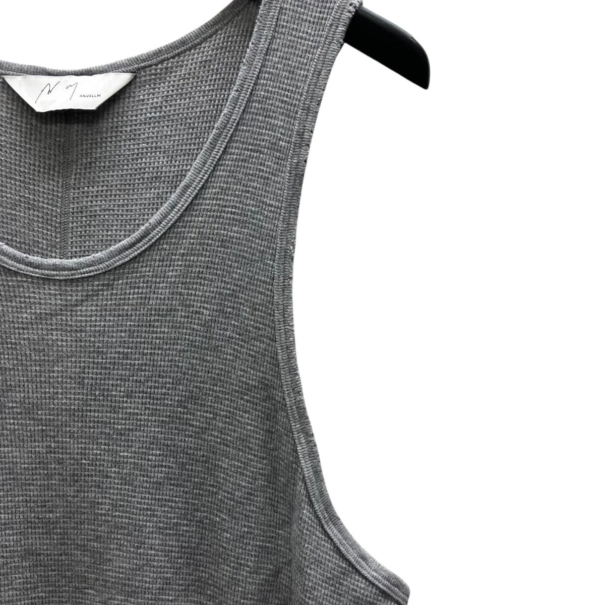 DAMAGE WAFFLE TANK TOP(WHITE) ダメージ加工タンクトップ