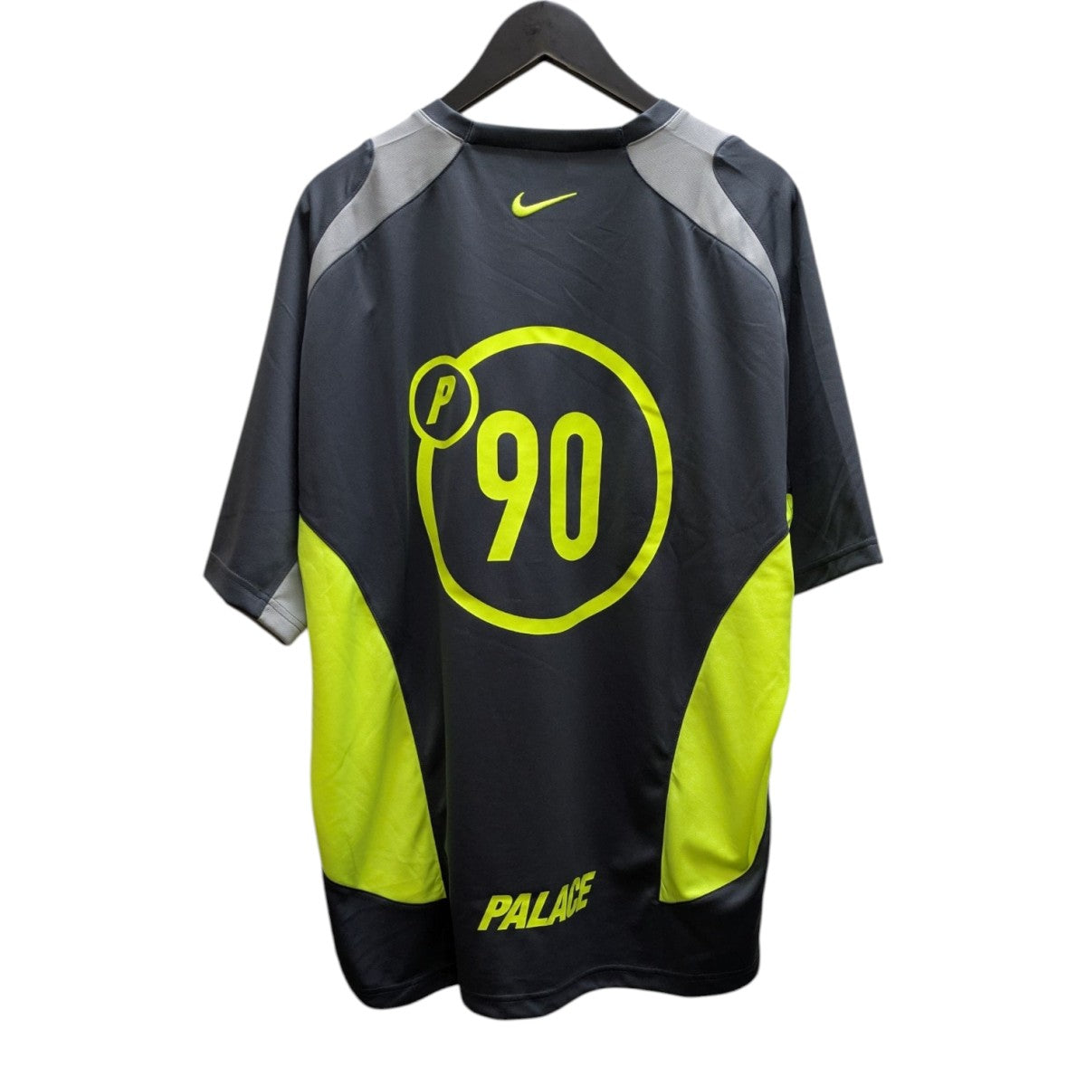 PALACE×NIKE 25AW TOTAL P 90 JERSEY ジャージーシャツ グレー サイズ