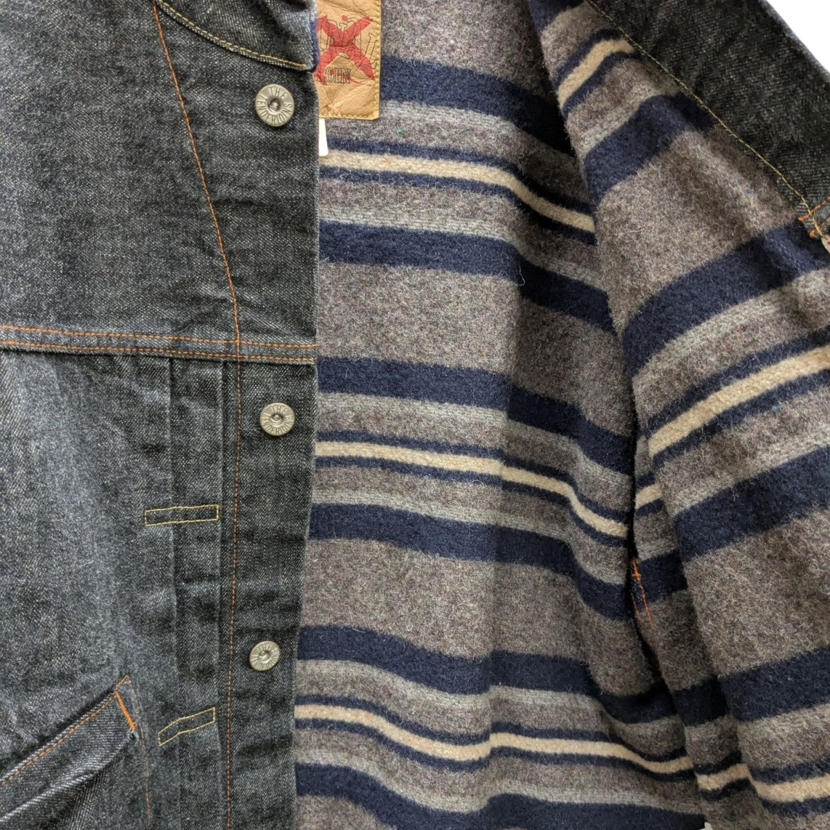 TENDERLOIN(テンダーロイン) 裏地ブランケットデニムジャケット