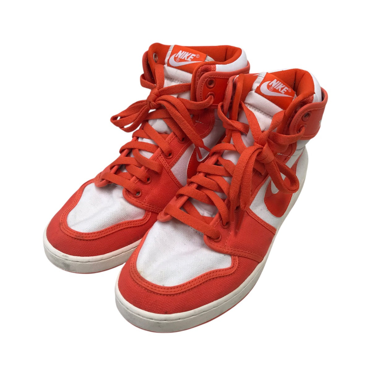 NIKE AIR JORDAN 1 KO RUSH ORANGE WHITE ハイカットスニーカー 古着・中古-1枚目のアイテム画像