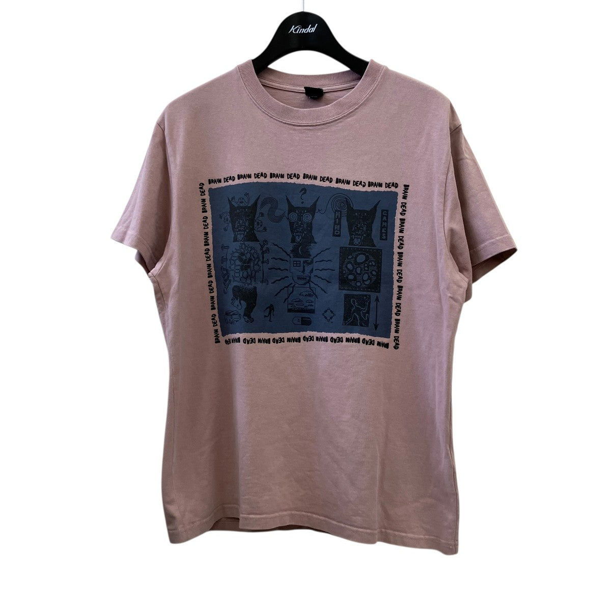 BRAIN DEAD プリントTシャツ 古着・中古-1枚目のアイテム画像