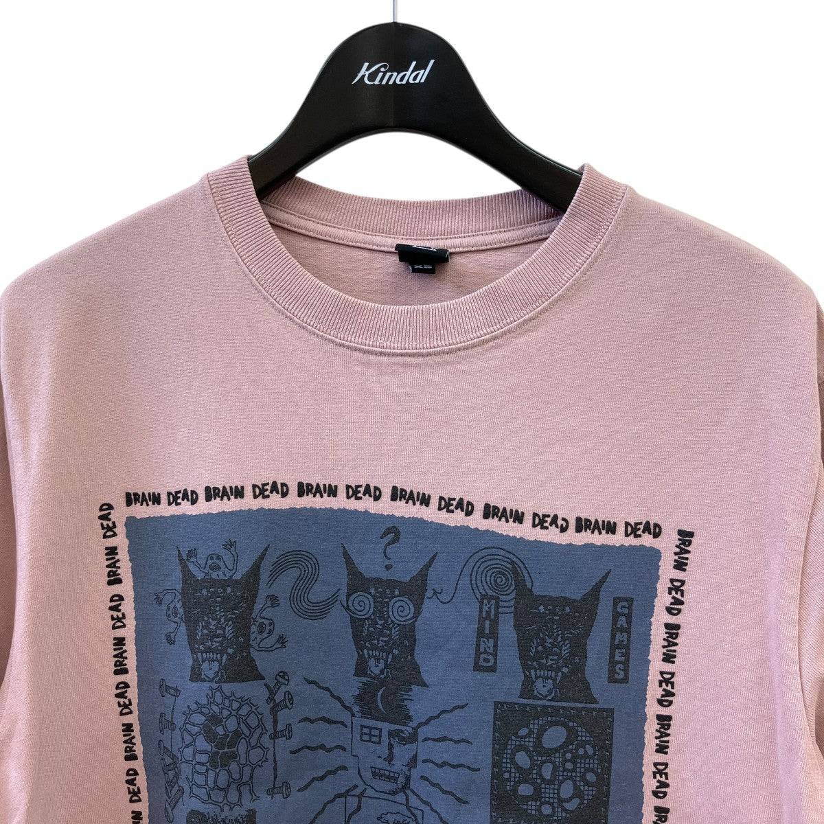 BRAIN DEAD プリントTシャツ 古着・中古-3枚目のアイテム画像