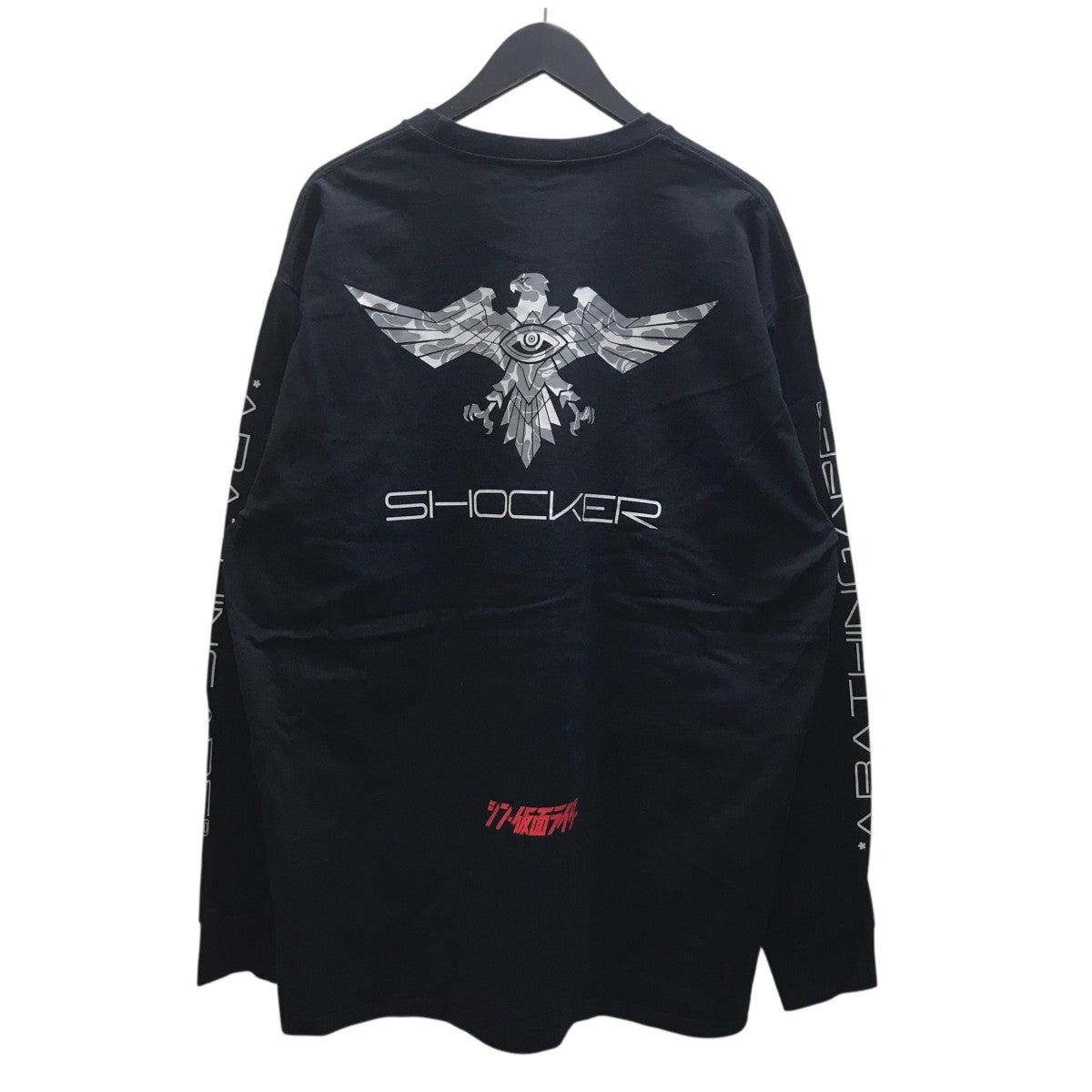 A BATHING APE シン 仮面ライダーロングTシャツ 古着・中古-3枚目のアイテム画像