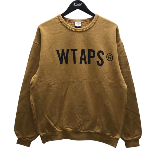 WTAPS(ダブルタップス) WVUA CREWNECK SWEASHIRフロントロゴスウェット