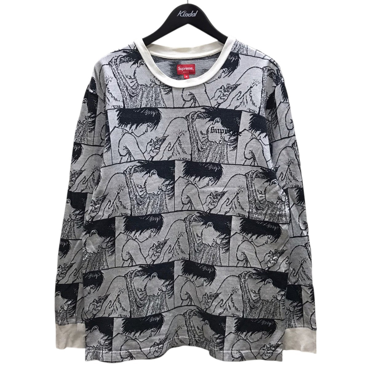 Supreme Syringe Jacquard LS Topジャガードニット 古着・中古-1枚目のアイテム画像