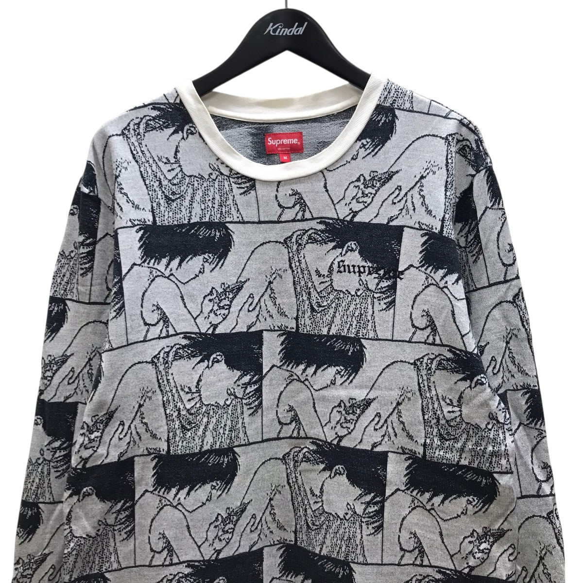 Supreme Syringe Jacquard LS Topジャガードニット 古着・中古-2枚目のアイテム画像
