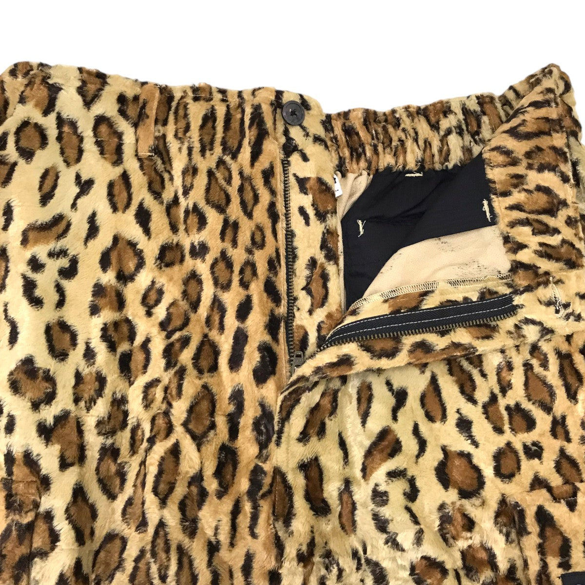 Supreme×GOODENOUGH 25SS「Crushed Rayon Pile Cargo Short」ハーフ