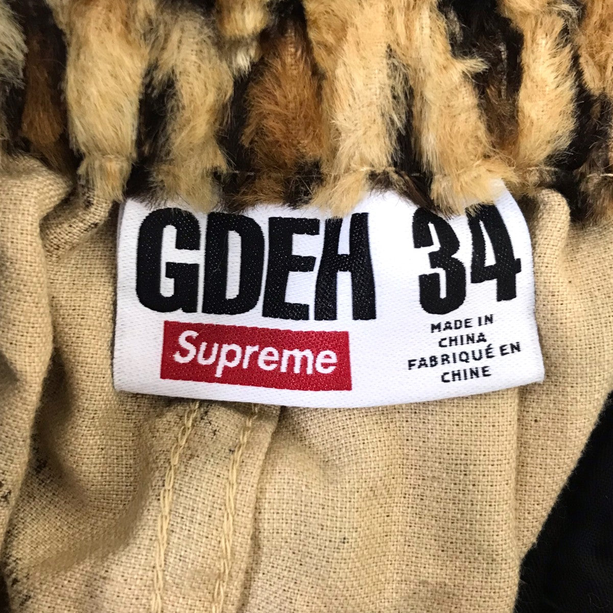 Supreme×GOODENOUGH 25SS「Crushed Rayon Pile Cargo Short」ハーフ