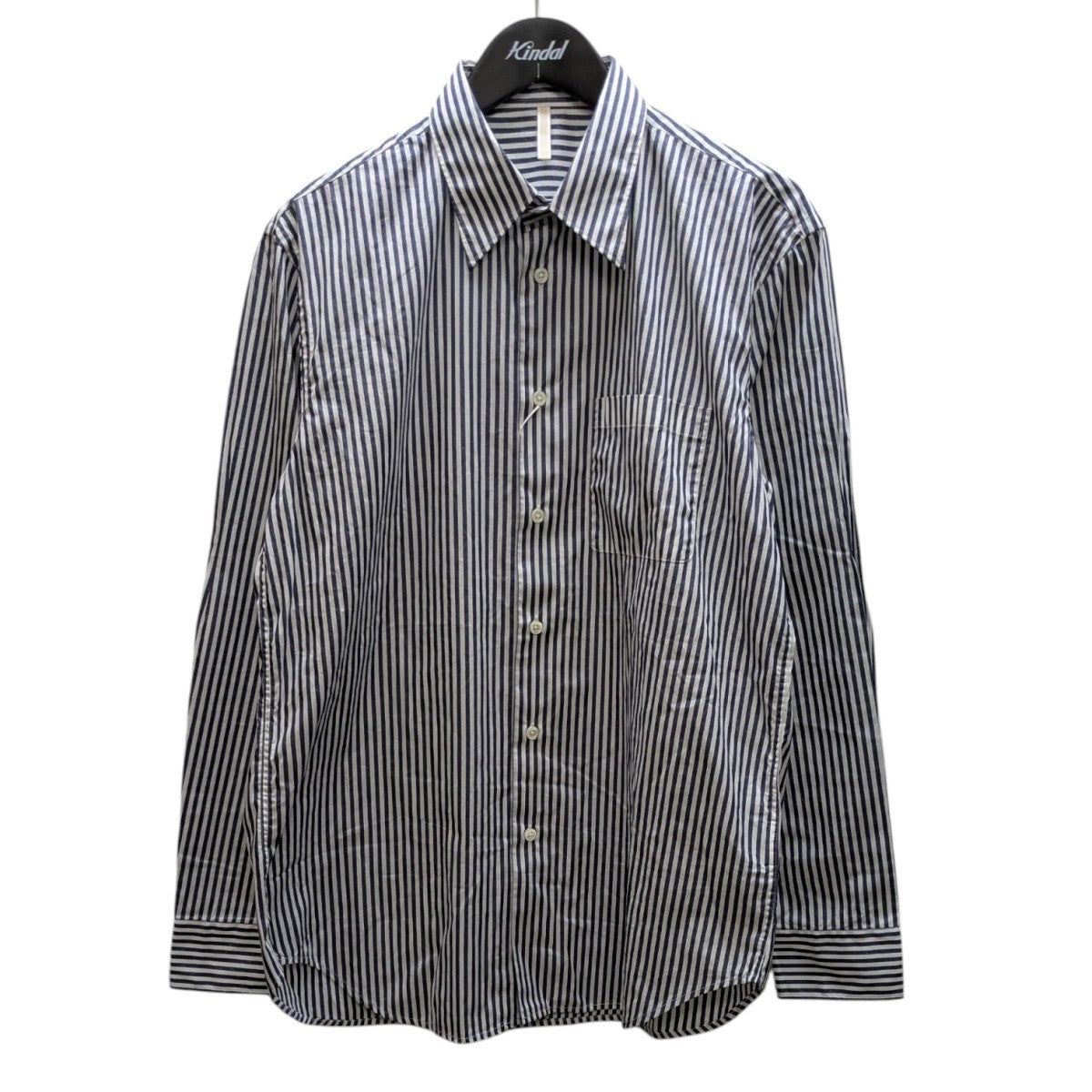 ADRIAN SHIRT SUNFLOWER長袖ストライプシャツ