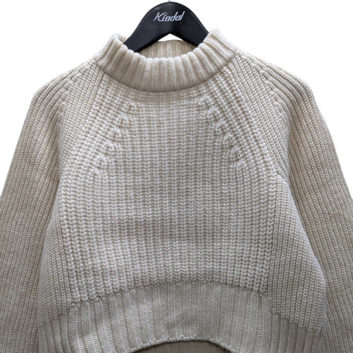 sacai(サカイ) 21AW ケーブルニット 21-05730 アイボリー サイズ 1