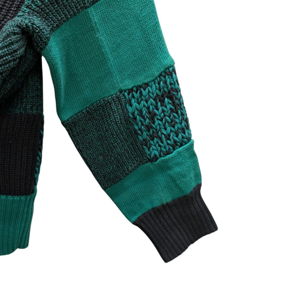 美品】sacai バッファローチェック ニット S オーバーサイズ L相当 美