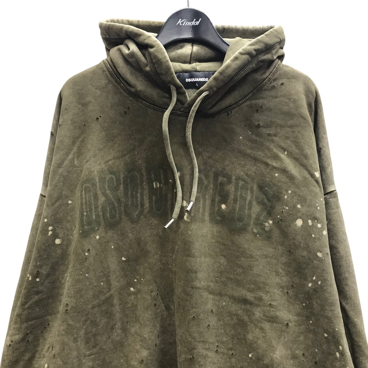 24AW DELAVE RELAX FIT HOODIE SWEATSHIRT プルオーバーパーカー