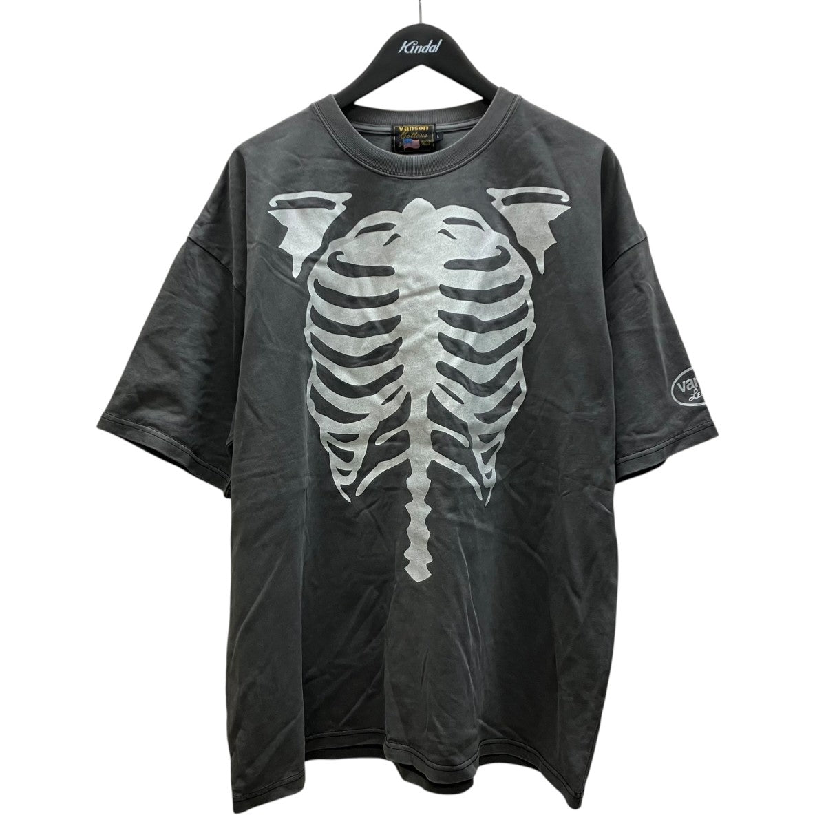 VANSON 25SS ボーンTシャツ 古着・中古-1枚目のアイテム画像