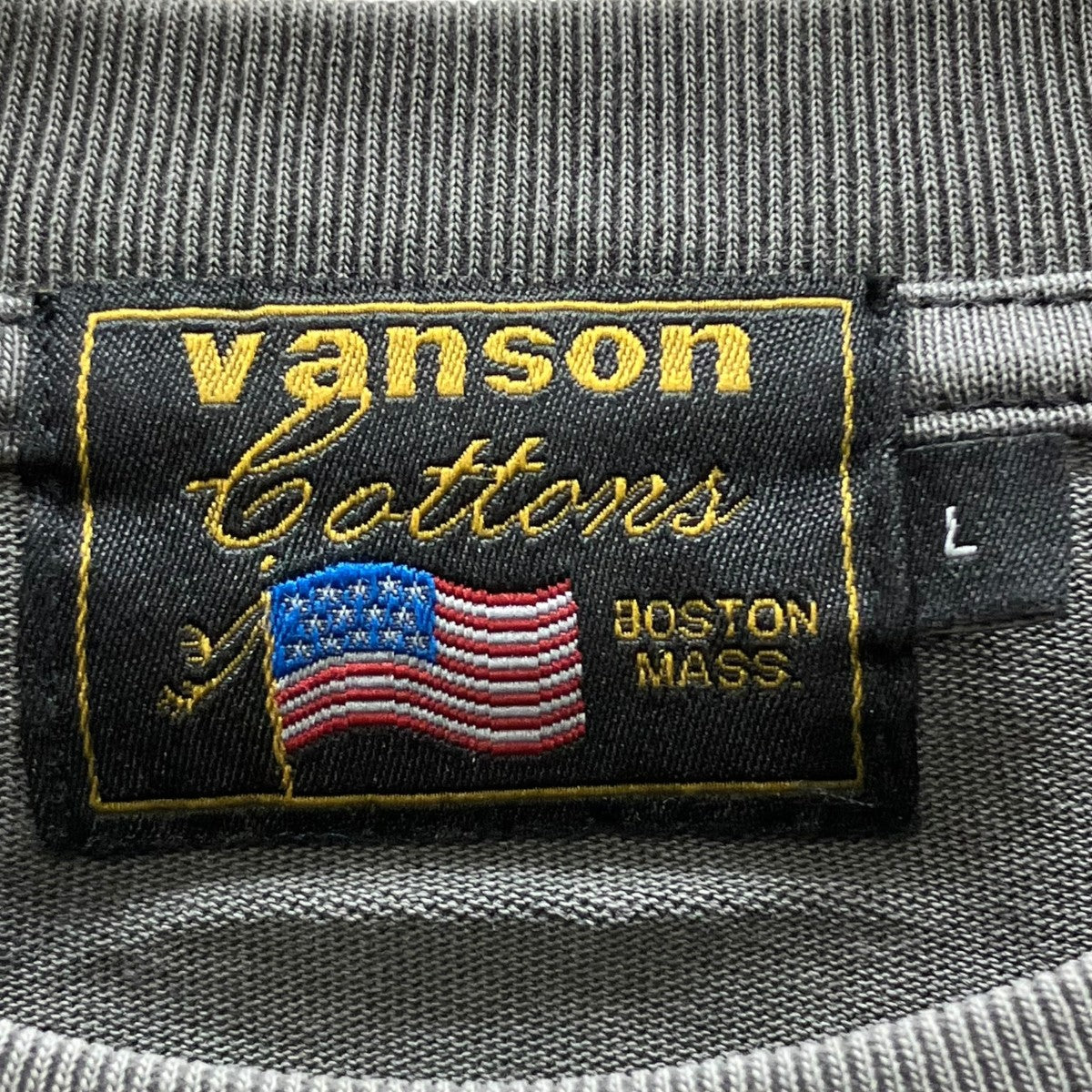 VANSON 25SS ボーンTシャツ 古着・中古-5枚目のアイテム画像