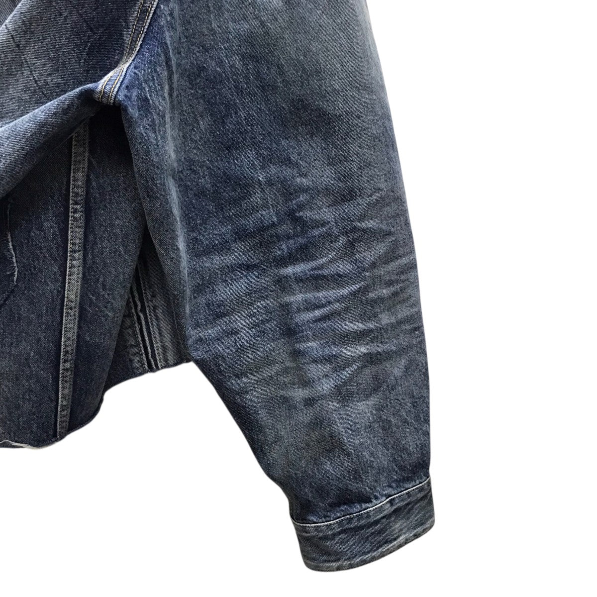 BALENCIAGA Deconstructed Panelled Denim Jacket デニムジャケット 古着・中古-6枚目のアイテム画像