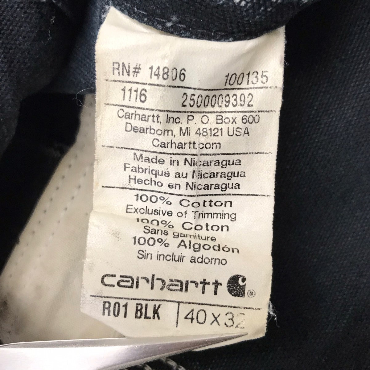 Carhartt(カーハート) made in usa デニムオーバーオール 2500009392