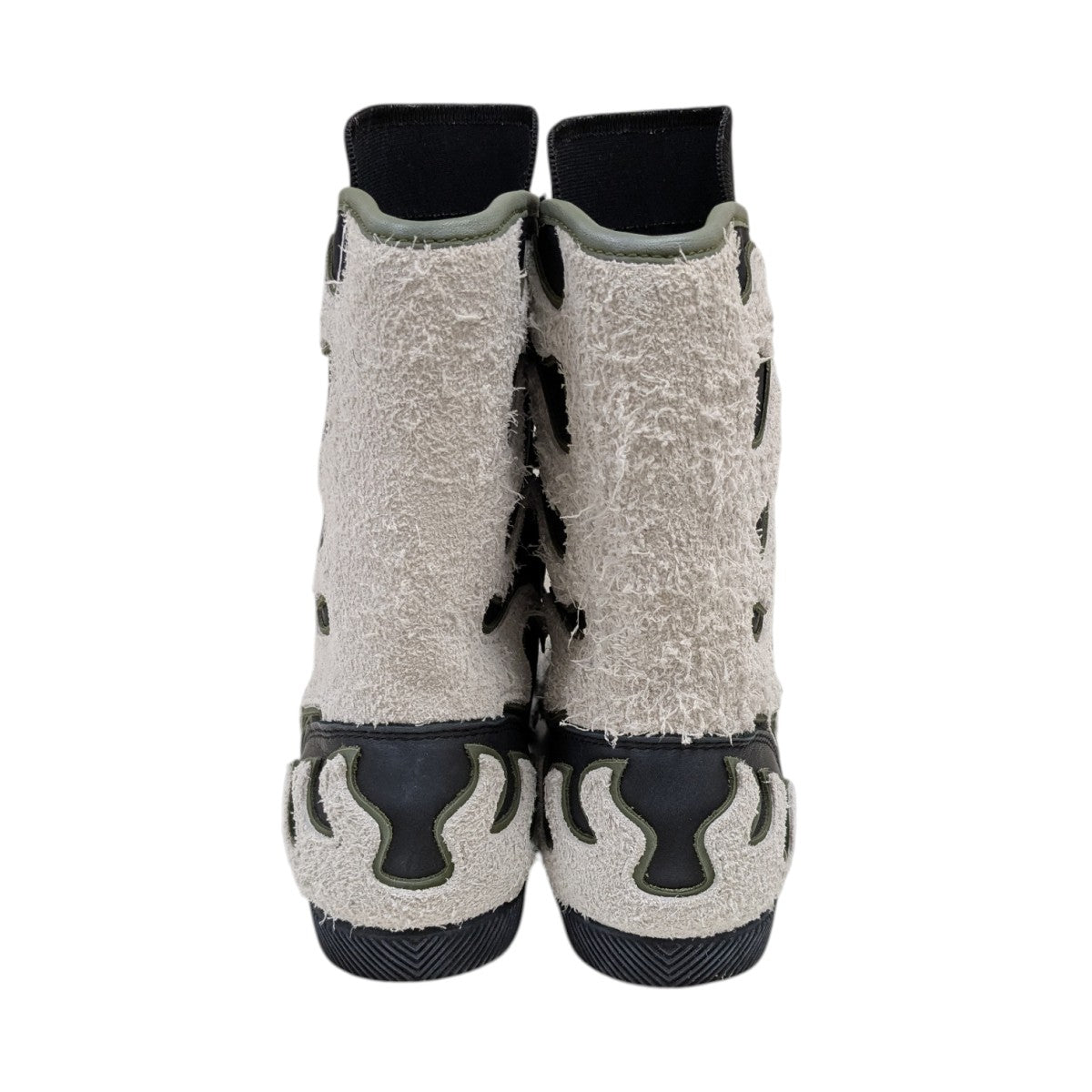 Japan Hi Core Black Crystal White Gold Metallic ハイカットスニーカー