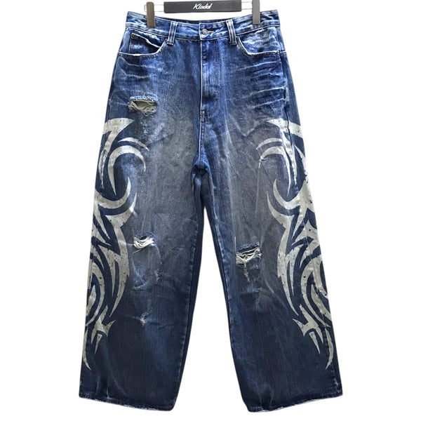 ぽ*ん様 Jaded London ジェイデットロンドン デニム　確実正規品 jaded London(ジェイデッドロンドン) デニムパンツ インディゴ サイズ