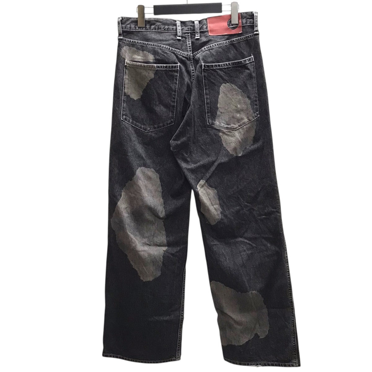 【SPOTTED DENIM TROUSER】ダメージ加工デニムパンツAW24-SPDTR