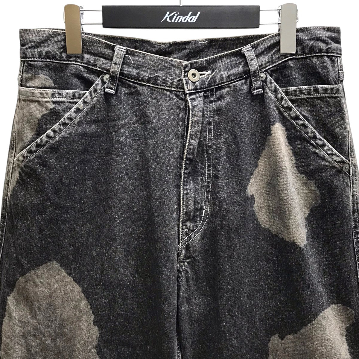 【SPOTTED DENIM TROUSER】ダメージ加工デニムパンツAW24-SPDTR