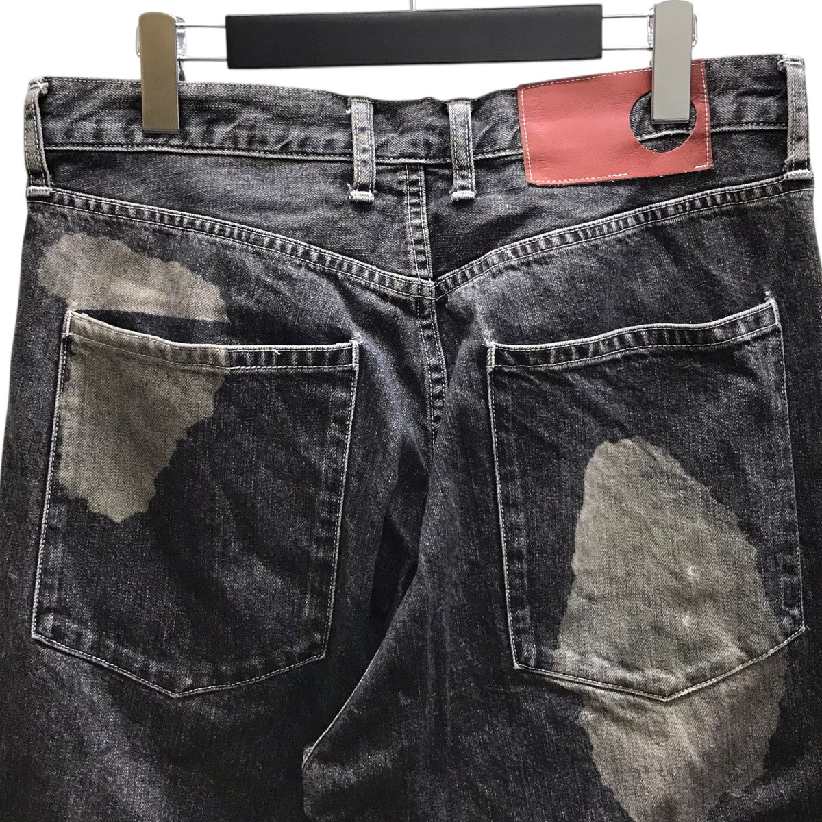 【SPOTTED DENIM TROUSER】ダメージ加工デニムパンツAW24-SPDTR