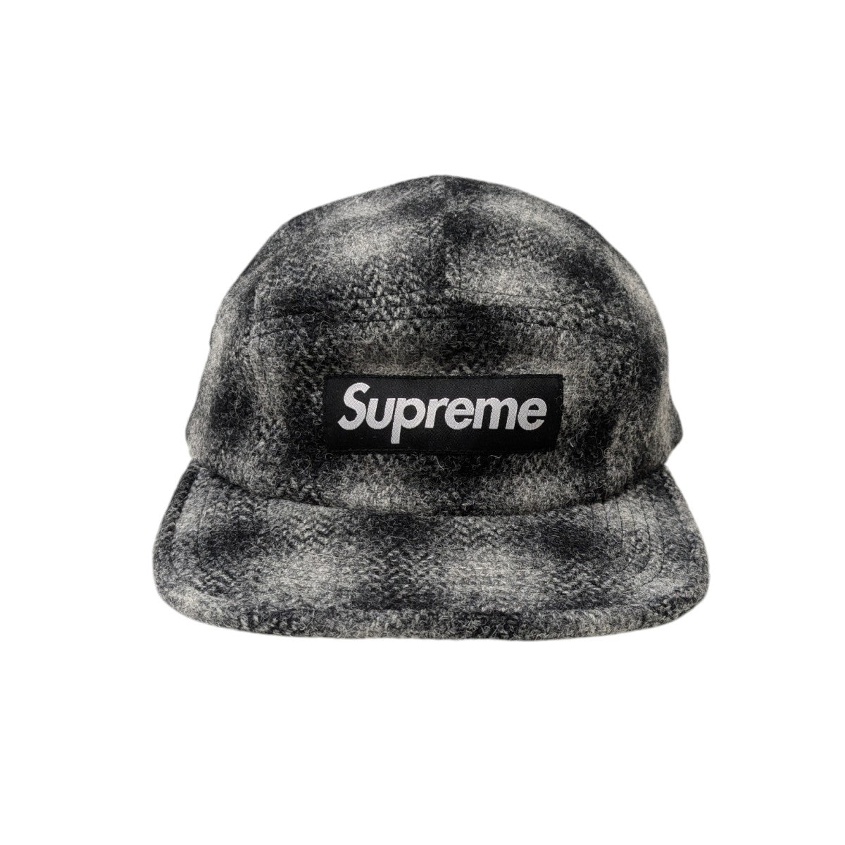 Supreme(シュプリーム) 25FW Harris Tweed Camp Capキャップ グレー